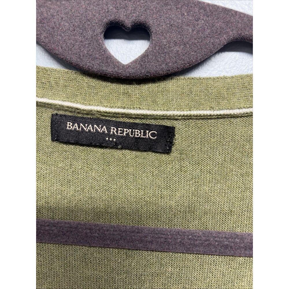 Banana Republic - Women’s Long Sleeve V-neck Button-up Cardigan Sz Large - Picture 2 of 5